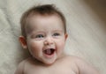 Happy times- 6 mos. Royalty Free Stock Photo