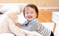 Happy toddler boy smiling Royalty Free Stock Photo