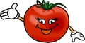 Happy tomato