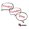 Happy Tongue Twister Day