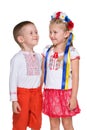 Happy Ukrainian children