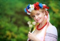 Happy Ukrainian woman