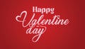 Happy Valentine's Day Background Design Royalty Free Stock Photo