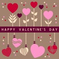 Happy Valentine s Day Card [2] Royalty Free Stock Photo