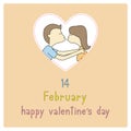 Happy valentine s day card10