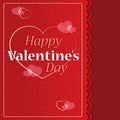 Happy Valentine`s Day card