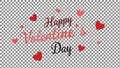 Happy Valentine\'s Day Card Royalty Free Stock Photo