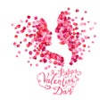 Happy Valentine`s Day card