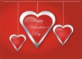 Happy Valentine' s Day card love and romance