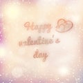 Happy valentine's day. EPS 10 Royalty Free Stock Photo