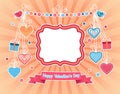 Happy Valentine's day - greeting card