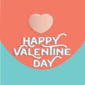 Happy valentine`s day heart , greeting happy valentine day holid