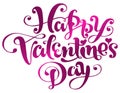 Happy Valentine`s Day Royalty Free Stock Photo