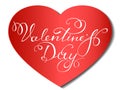 Happy Valentine s Day lettering