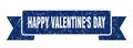 happy Valentine\'s day ribbon. happy Valentine\'s day grunge band sign. happy Valentine\'s day banner