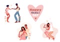 Happy Valentine`s Day. Salsa in the city.