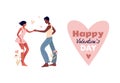 Happy Valentine`s Day. Salsa in the city.