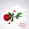 Happy valentines day greeting