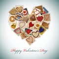 Happy valentines day Royalty Free Stock Photo