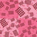 Happy Valentines pattern seamless pink wrapping