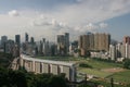 Happy Valley district, famous for its horse racecourse in Hong Kong island, 16 July 2005 Royalty Free Stock Photo