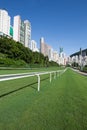 Happy Valley Racecourse Royalty Free Stock Photo