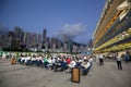 Happy Valley Racecourse in Hong Kong