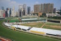 Happy Valley Racecourse in Hong Kong Royalty Free Stock Photo