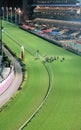 Happy Valley Racecourse in Hong Kong Royalty Free Stock Photo