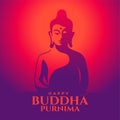 happy vesak event background celebrate lord buddha birthday