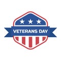 Happy veteran`s day for american veteran. vector