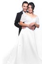 Happy Wedding Couple in Love Royalty Free Stock Photo