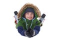 Happy winter boy Royalty Free Stock Photo