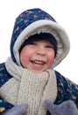 Happy winter kid Royalty Free Stock Photo