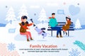 Happy Winter Time with Family Inspiration Poster