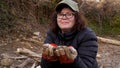 Woman archaeologist found a treasure trove of ancient coins