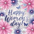 Happy Womens Day card