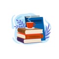 happy World book day 23 april vector Royalty Free Stock Photo