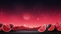 Happy yalda night, winter solstice festival, The birth of the sun or the moon, Copyspace background for text, grapes