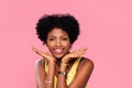 Happy young african woman with beautiful smile Royalty Free Stock Photo