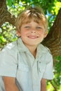 Happy young boy Royalty Free Stock Photo