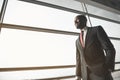 Happy young businessman in formalwear Royalty Free Stock Photo