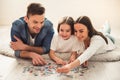 Happy young family Royalty Free Stock Photo