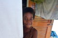 A happy young Fijian Girl