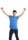 Happy young man Royalty Free Stock Photo