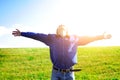 Happy Young Man outdoor Royalty Free Stock Photo