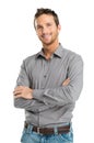 Happy Young Man Royalty Free Stock Photo