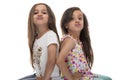 Happy Young Sisters Royalty Free Stock Photo