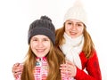 Happy young sisters Royalty Free Stock Photo