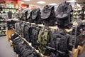 haptic tactical vests displayed in tech store